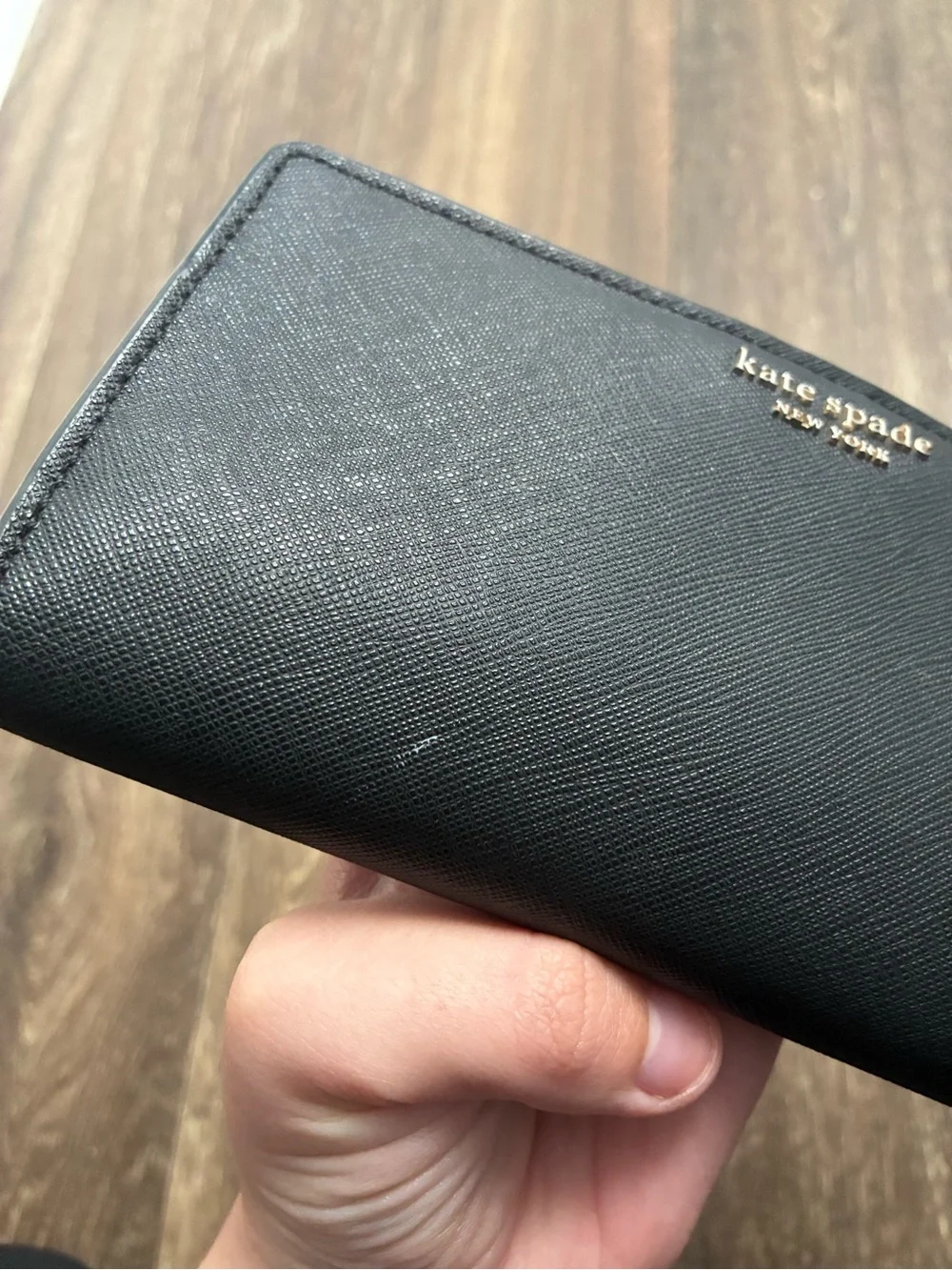 Kate Spade black wallet